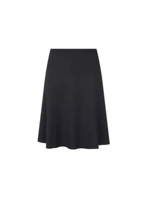 Women s Wool Blend Flared Skirt Black 271588