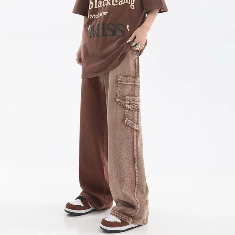 Women's Summer Hip Hop High Waist Full-Length Plaid Cargo Pants