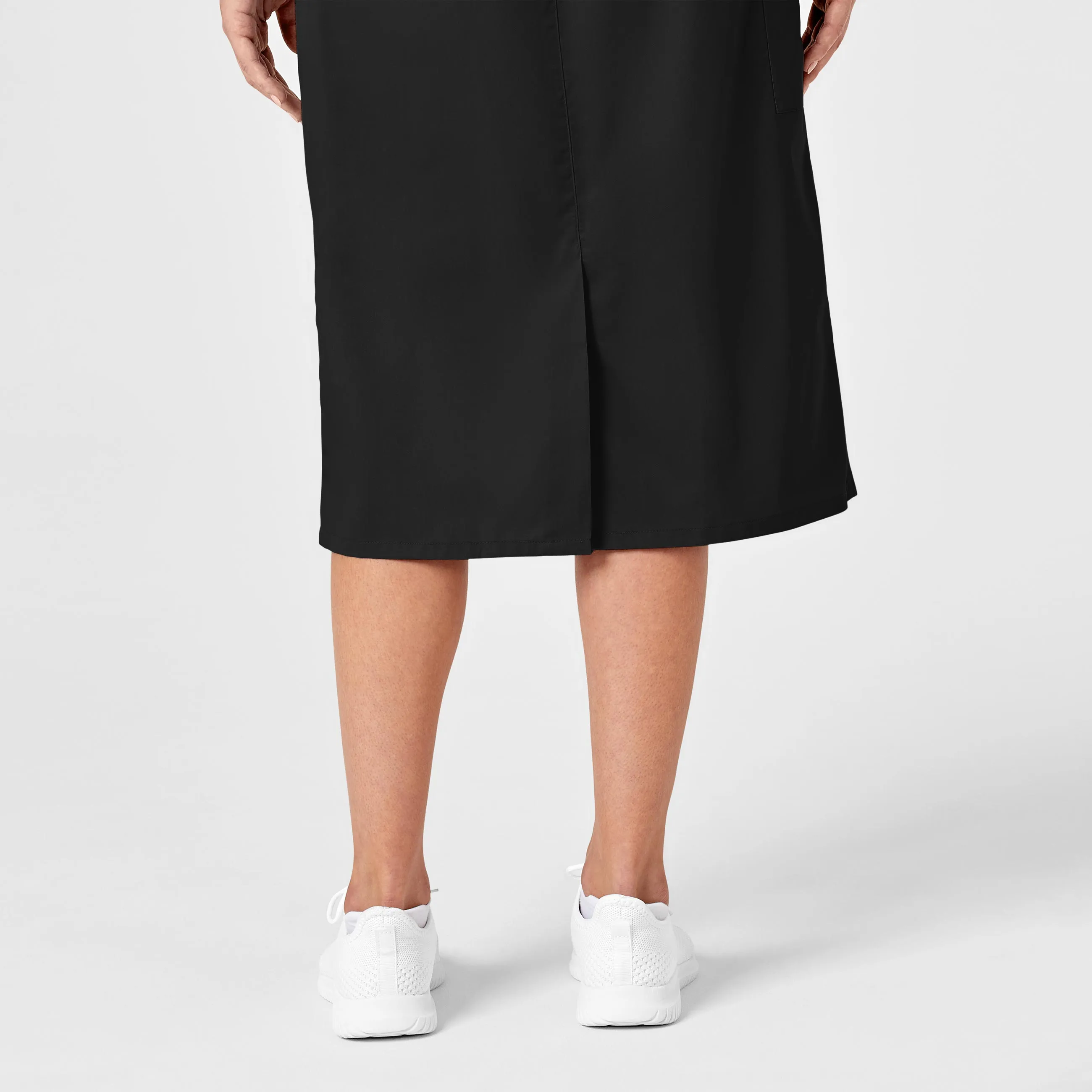 WonderWORK Women's Pull On Cargo Scrub Skirt - Black