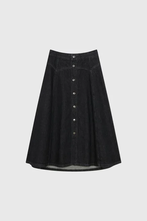 Wood Wood Agatha Denim Skirt Wash