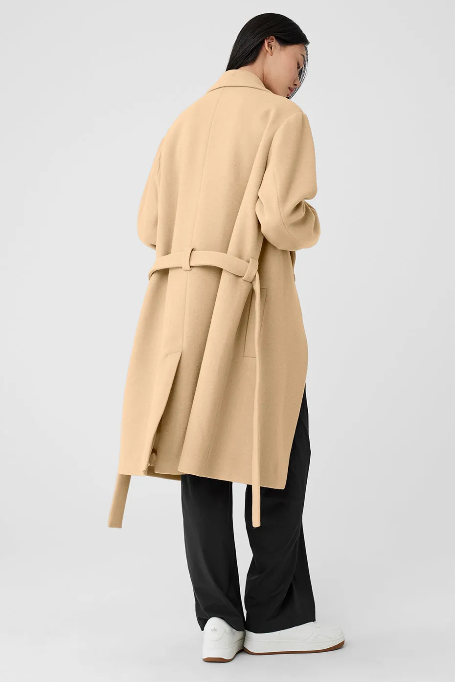 Wool Gameday Overcoat - Camel