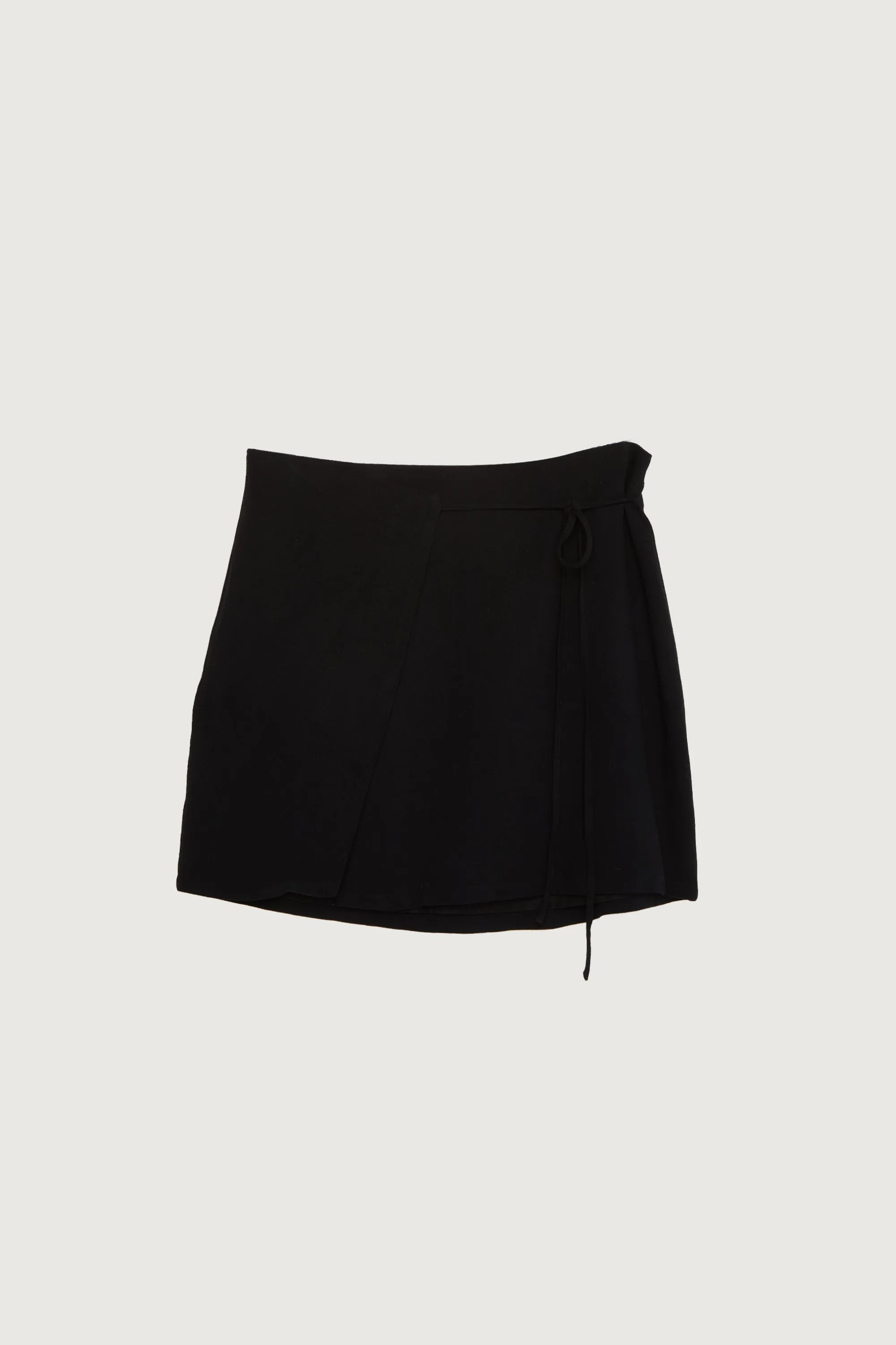 WRAP MINI SKIRT