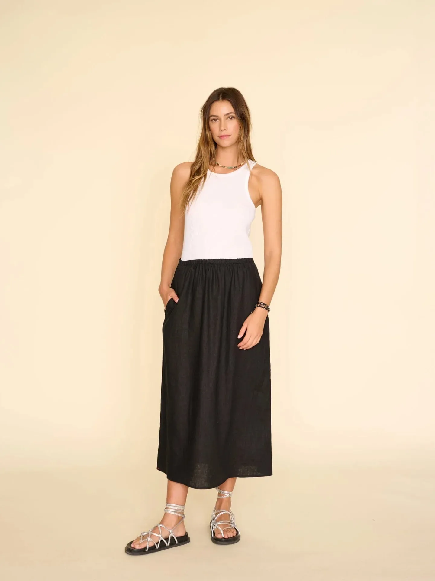 Xirena LORETTE Skirt in Black 