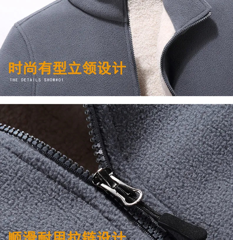 Xituodai 9Xl Men Autumn Winter Jacket Thickened Warm Fleece Jacket Parka Coat Jacket Men Spring Casual Wear Tactical Jacket Jack