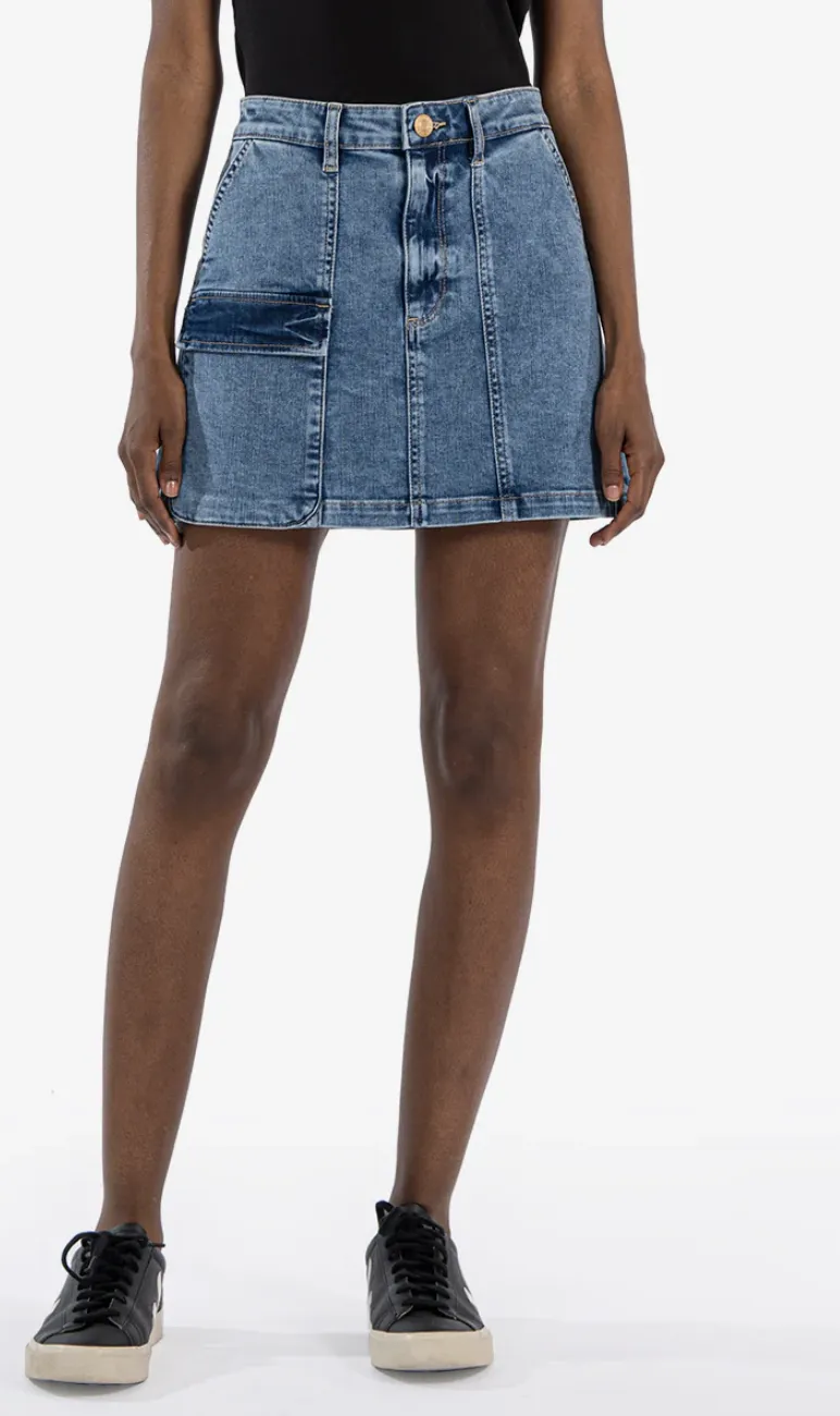 ZOE DENIM SKIRT